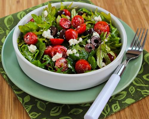 Baby Kale Greek Salad