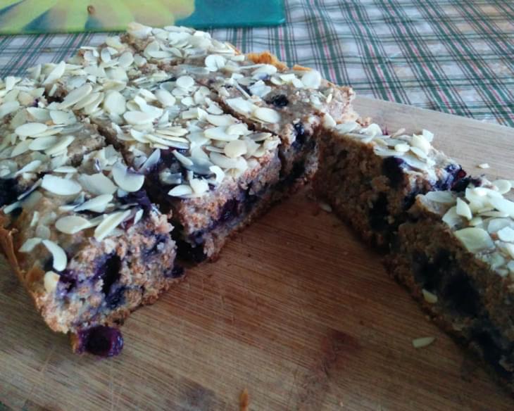 Blueberry Bran Cake (vegan)