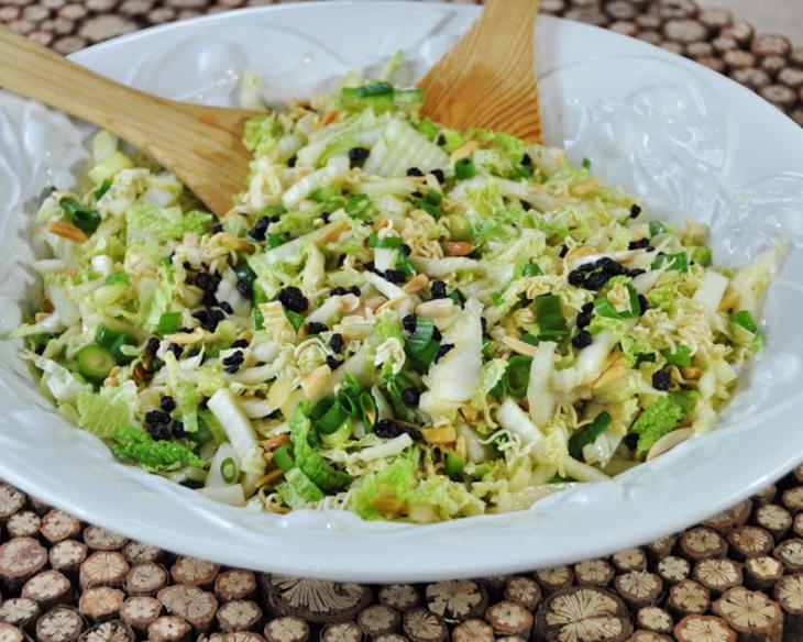 Napa Cabbage Salad with Toasted Almonds