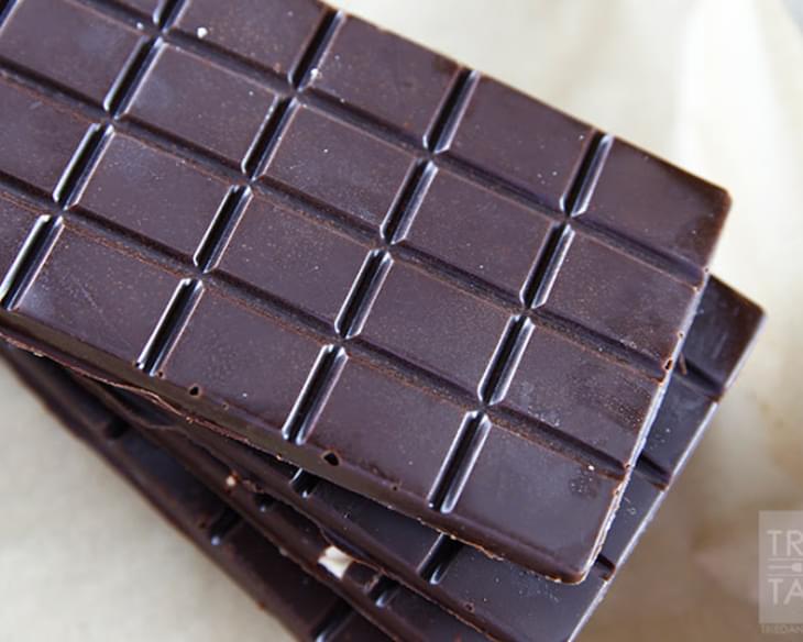 Homemade Dark Chocolate Bars