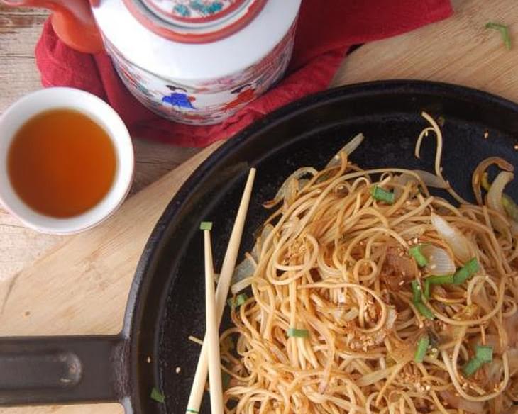 Dim Sum Soy Sauce Chow Mein (Noodles)