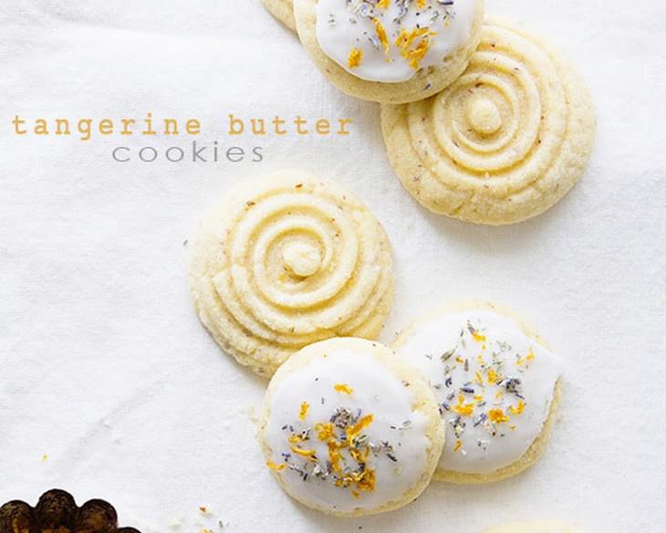 Tangerine Butter Cookies