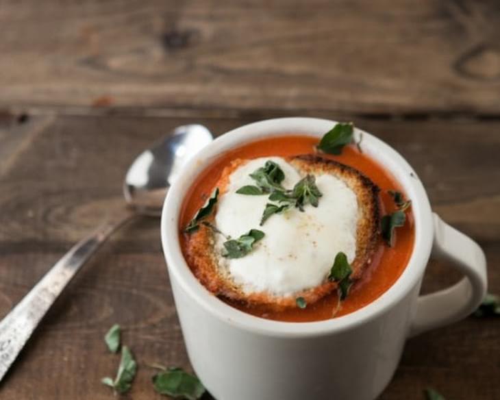 Roasted Tomato Soup (The Sprouted Kitchen)