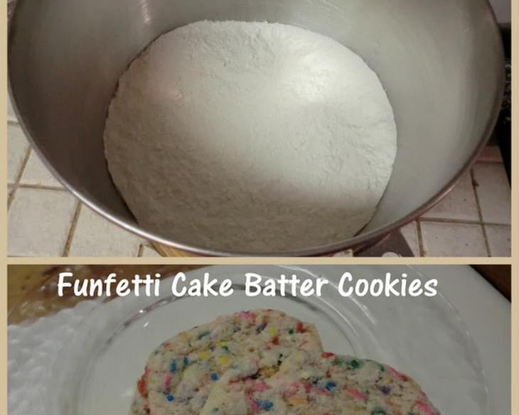 A hit and A Miss (Homemade Yellow Cake Mix & Funfetti Cake Batter Cookies)