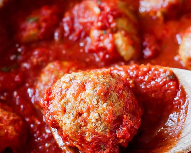 Crockpot Turkey Meatballs