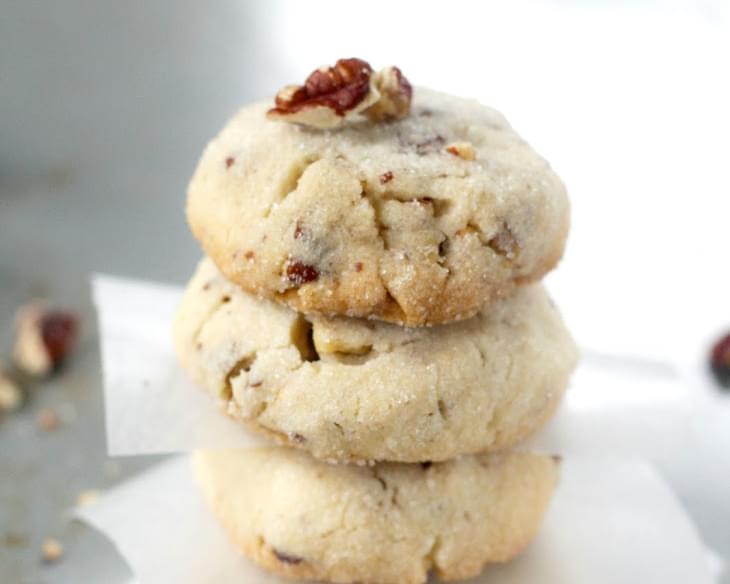 Butter Pecan Melt in Your Mouth Cookies