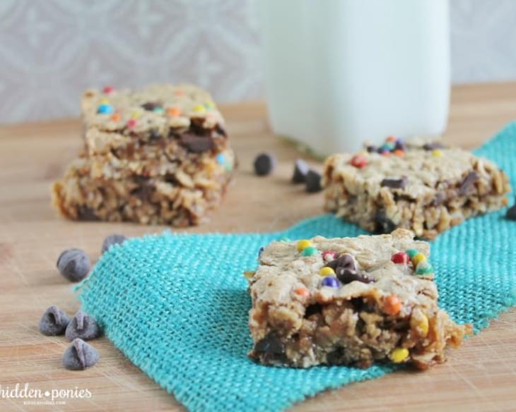 Chewy Monster Cookie Bars