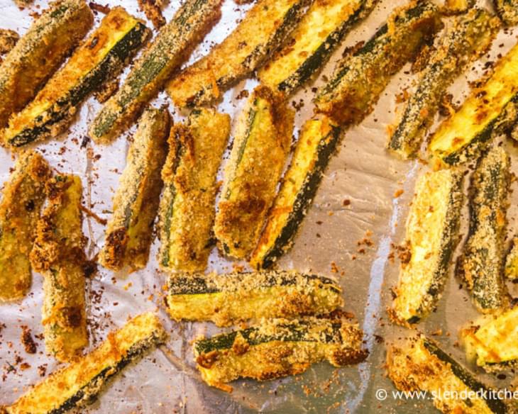 Oven Baked Parmesan Zucchini Fries