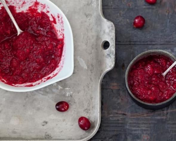 Raw Cranberry Relish