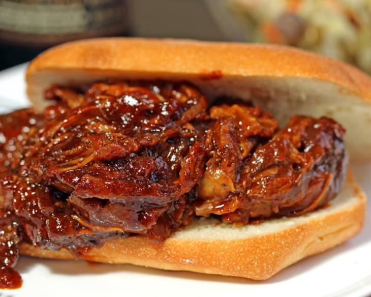 Pulled Pork with Root Beer Glaze
