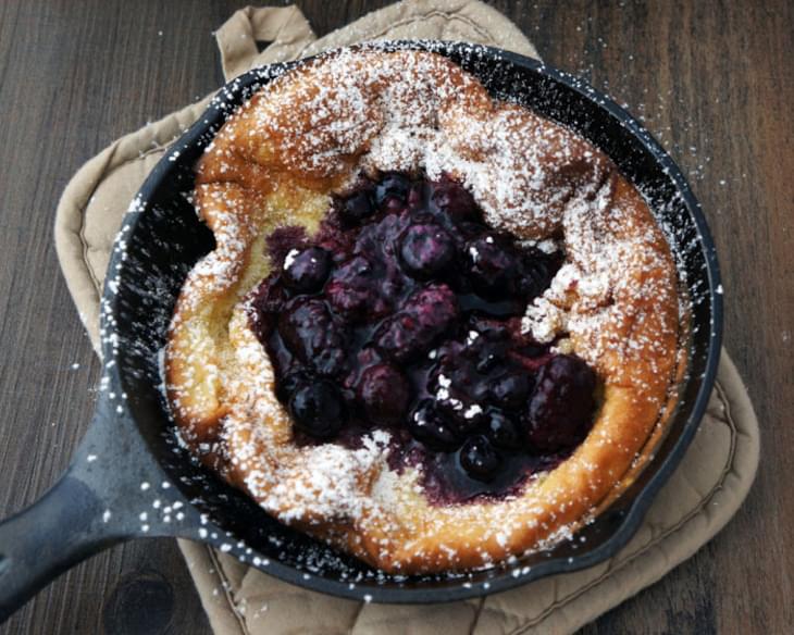 Dutch Baby with Berry Compote
