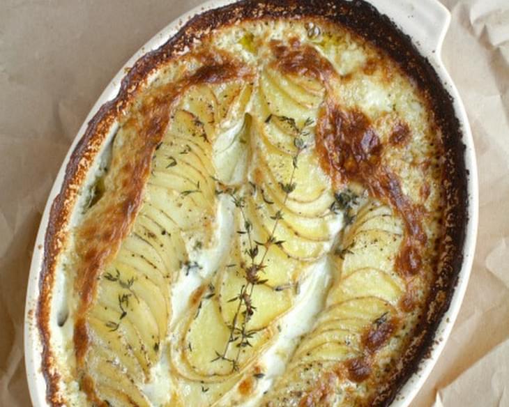 Simplest Scalloped Potatoes
