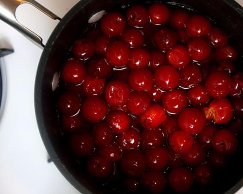 Sour Cherry Compote