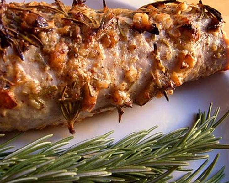 Garlic-Rosemary Roasted Pork Tenderloin