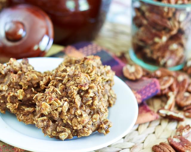 Completely Sugar Free / High Protein Pumpkin Oatmeal Cookies