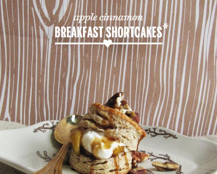 Apple Cinnamon Breakfast Shortcakes