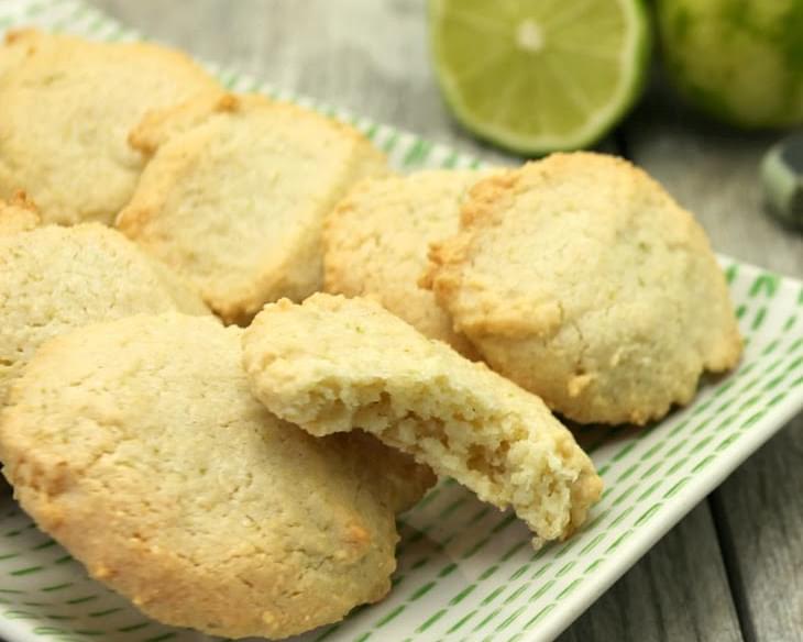 Almond Lime Macaroons {Gluten Free, Low Fat, Low Calorie}
