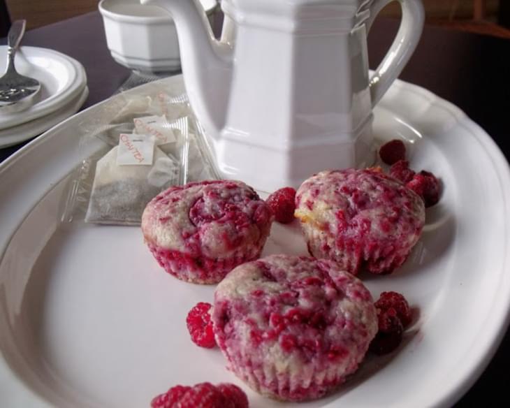 Raspberry Muffins #SundaySupper