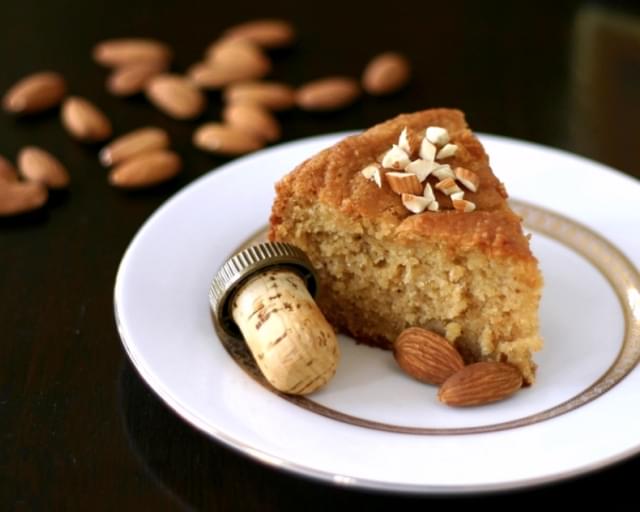 Rum-Drenched Almond Pound Cake