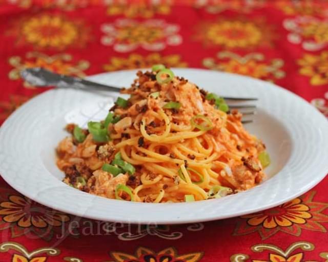 Creamy Tomato Crab Pasta Sauce Recipe