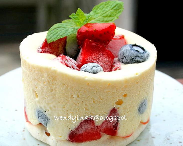 Mixed Berries Vanilla Semifreddo