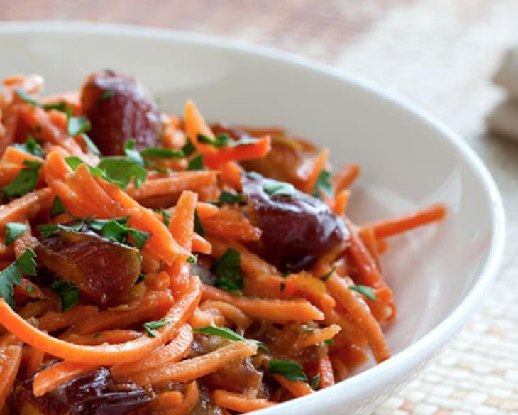 Gingered Carrot and Medjool Date Salad