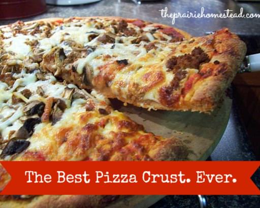 Our Most Favorite Pizza Crust. Ever.