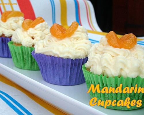 Mandarin Cupcakes