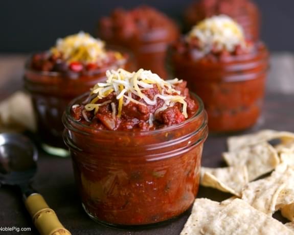 Slow Cooker Red Chili