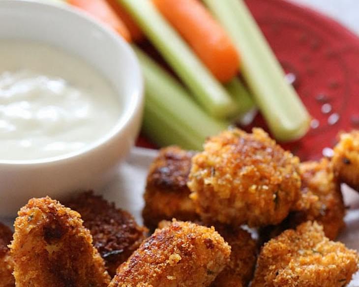Baked Buffalo Chicken Nuggets