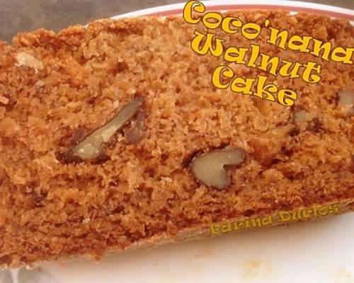 Coco'nana Walnut Cake