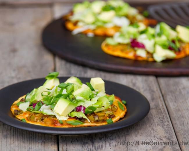 Roasted Chile Tostadas