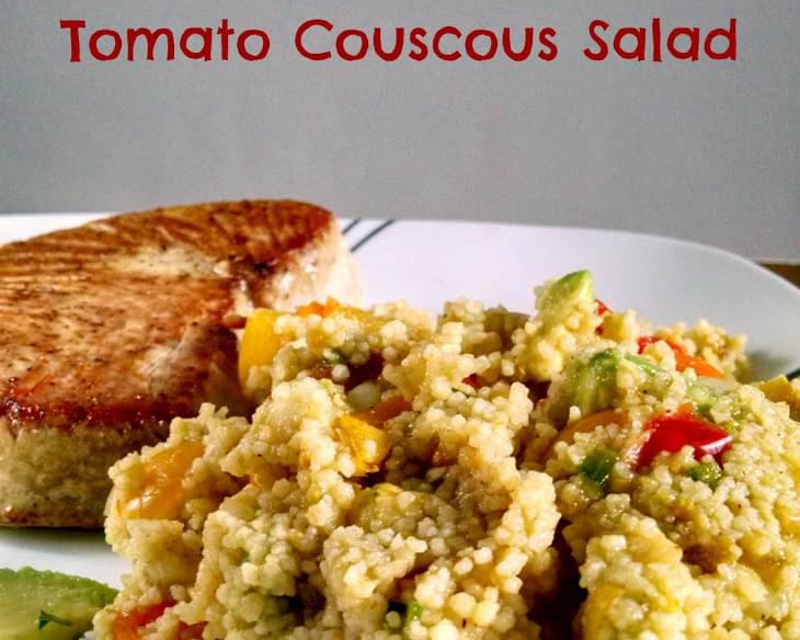 Hatch Chili and Heirloom Tomato Couscous Salad