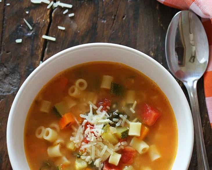 Crock Pot Minestrone Soup