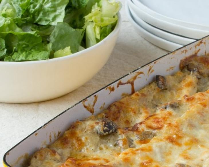 Chicken and Mushroom Lasagna