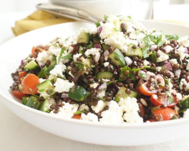Greek-Style Lentil Salad