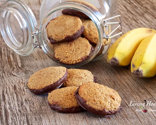 Banana Cinnamon Cookies (paleo, gluten, grain, dairy free)