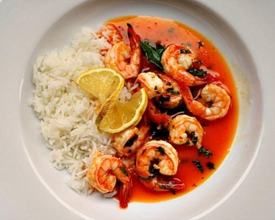 Thai Shrimp, Made with Powdered Coconut Milk