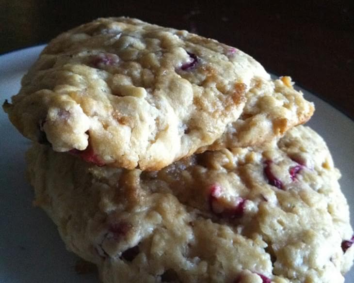 Fresh Cranberry and Candied Ginger Scones
