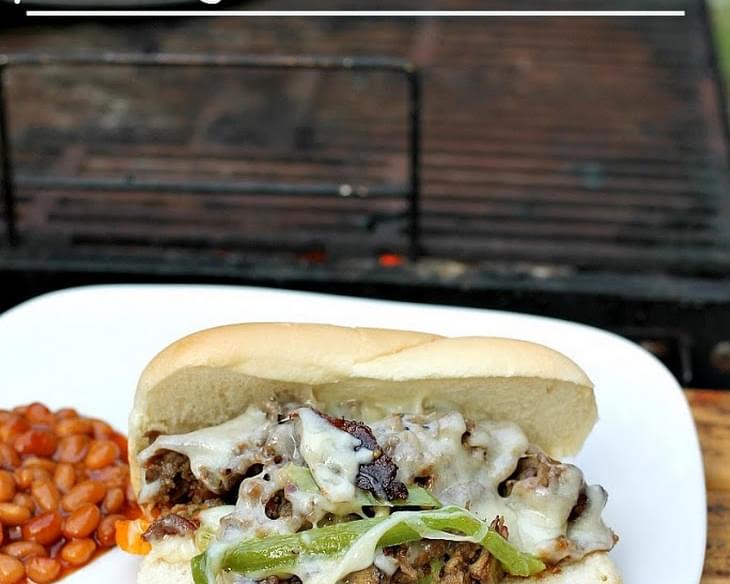 Grilled Philly Cheese Steak Sandwiches {& Gourmet Grillware Giveaway!}