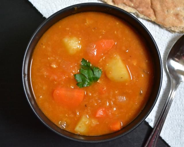 Vegan Red Lentil Stew