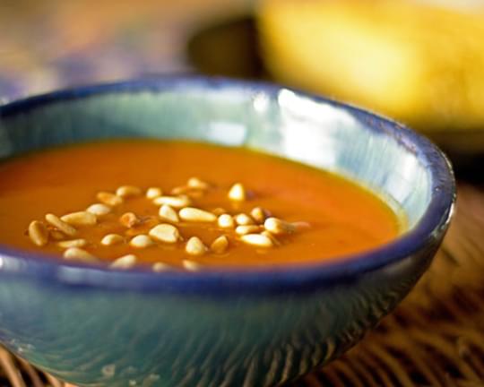 Spicy Pumpkin and Red Chile Soup