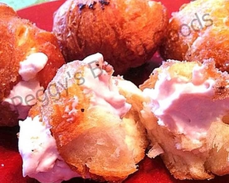 Strawberry & Cream Cheese Donuts