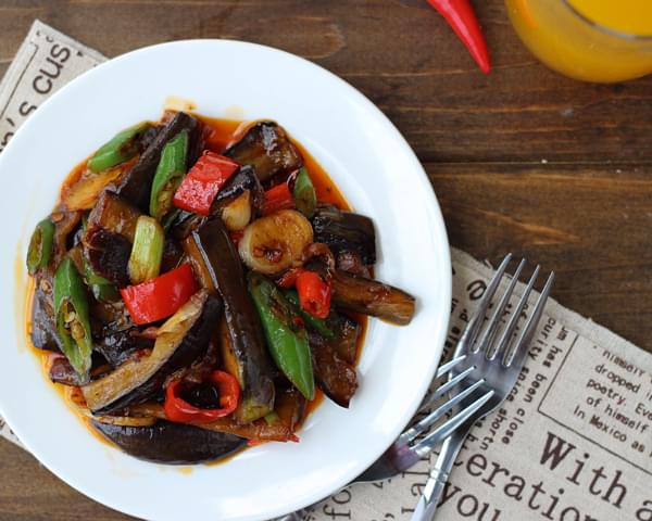 Sichuan Eggplant-Fish Flavor Eggplant