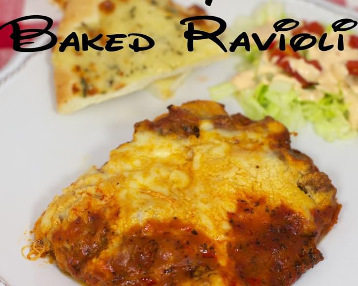 Disney's Baked Ravioli