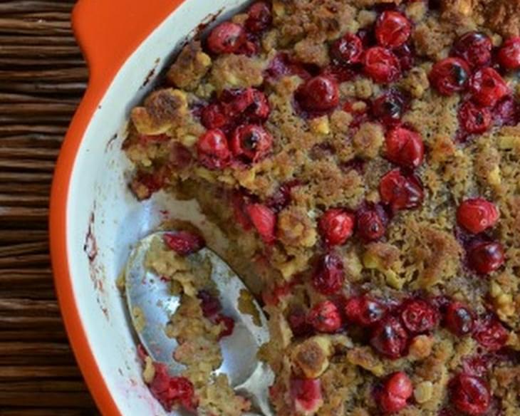 Baked Cranberry Oatmeal