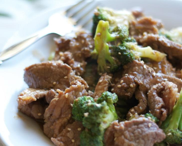 Meal Plan & Beef & Broccoli