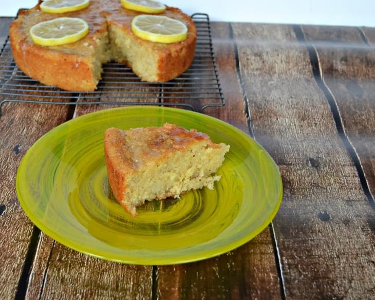 Gluten Free Lemon Drizzle Cake #SundaySupper