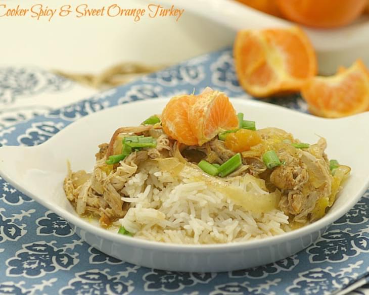 Slow Cooker Sweet and Spicy Orange Turkey
