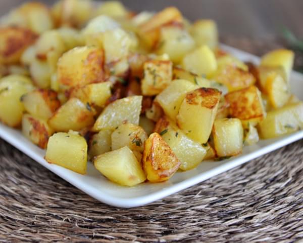 Golden Skillet Potatoes